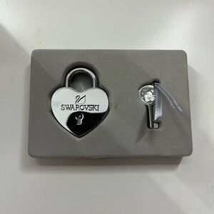 Swarovski lock and key.